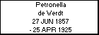 Petronella de Werdt