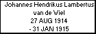 Johannes Hendrikus Lambertus van de Wiel