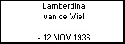 Lamberdina van de Wiel