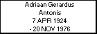 Adriaan Gerardus Antonis