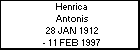 Henrica Antonis